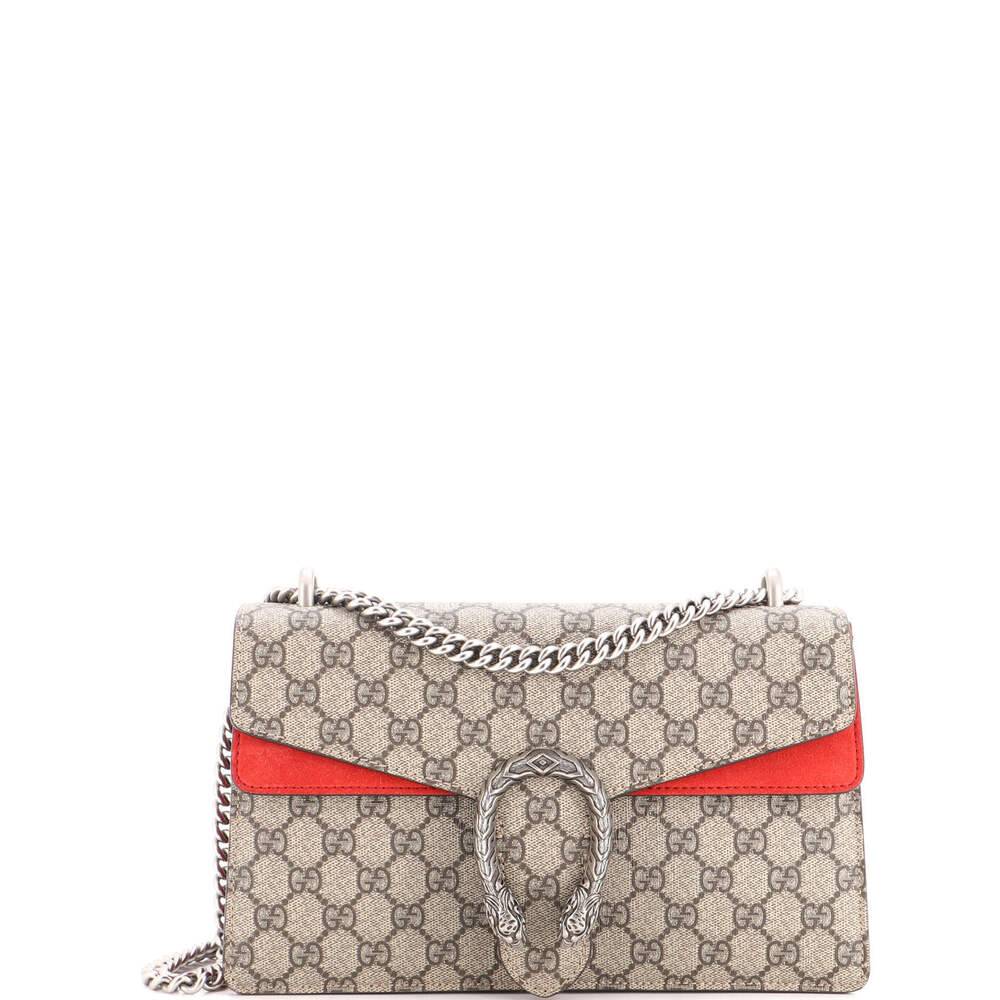 Gucci Small Dionysus Bag GG Coated Canvas